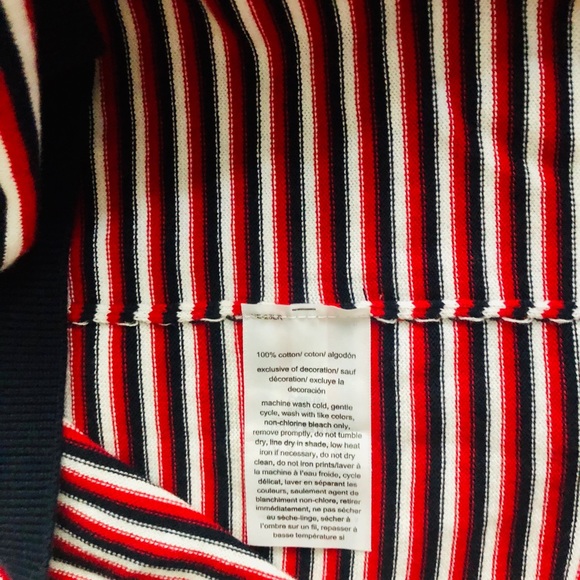 NWT Tommy Hilfiger Women’s Striped Pullover . - Picture 10 of 11